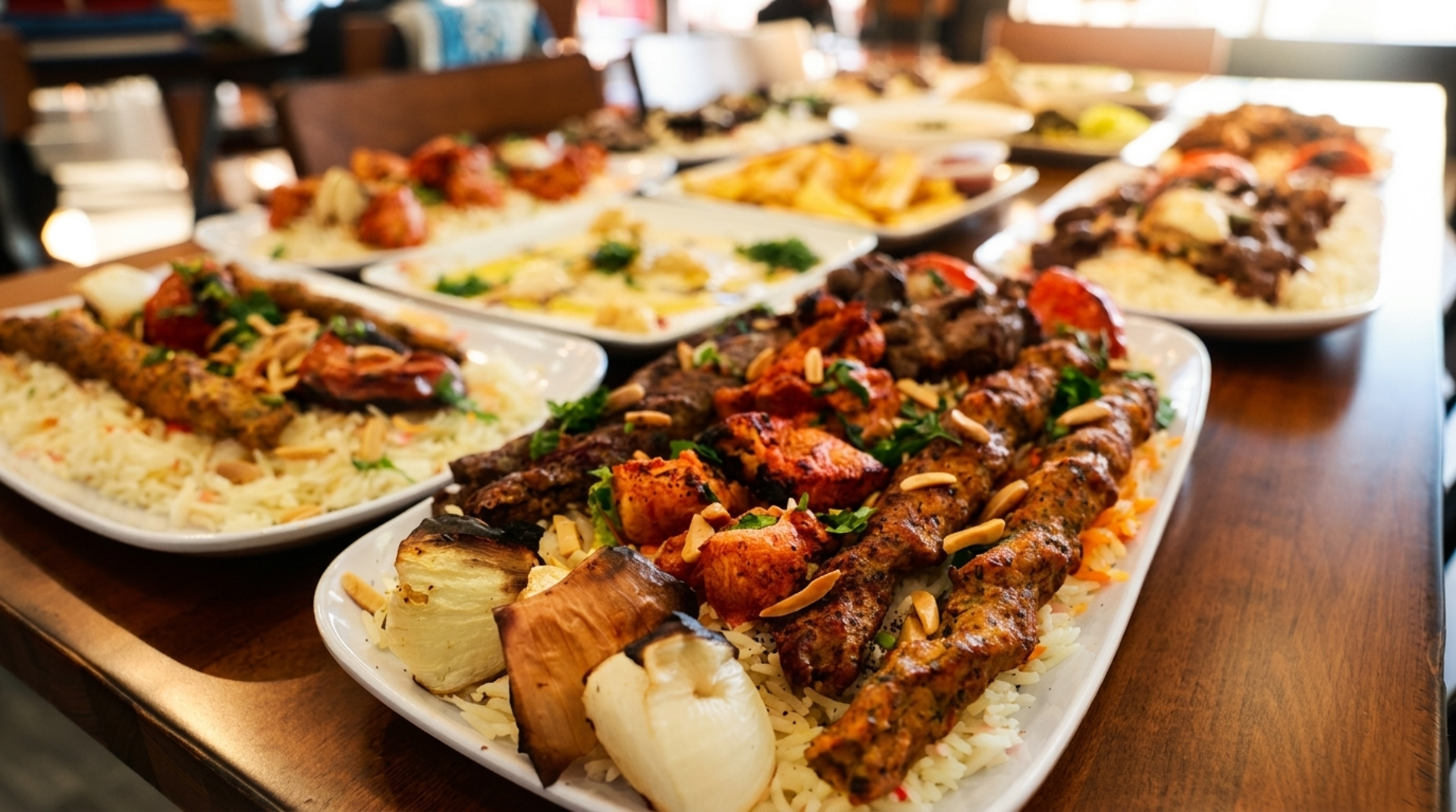 100% halal, every single dish