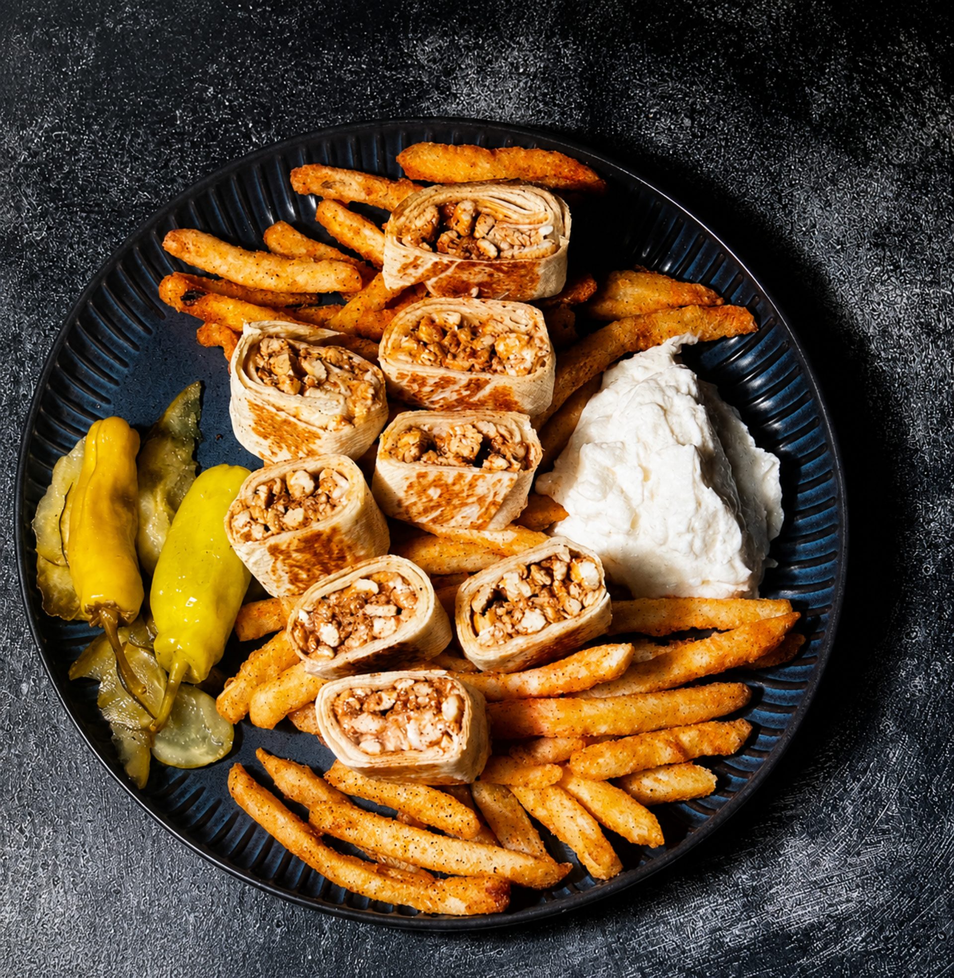 Our Famous Halal Chicken Shawarma Meal Dish
