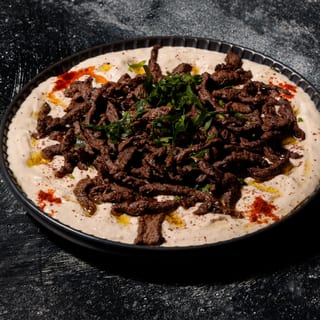 Beef Shawarma Hummus