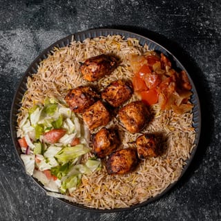 Chicken Kabob Platter